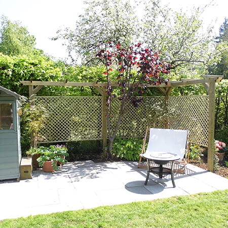 trellis garden screen