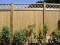 Tongue and Groove panel with Diamond Trellis topper