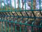 green mesh fence