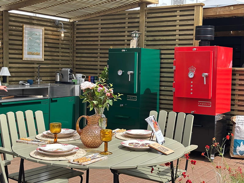 Charlie Ovens stand Chelsea Flower Show