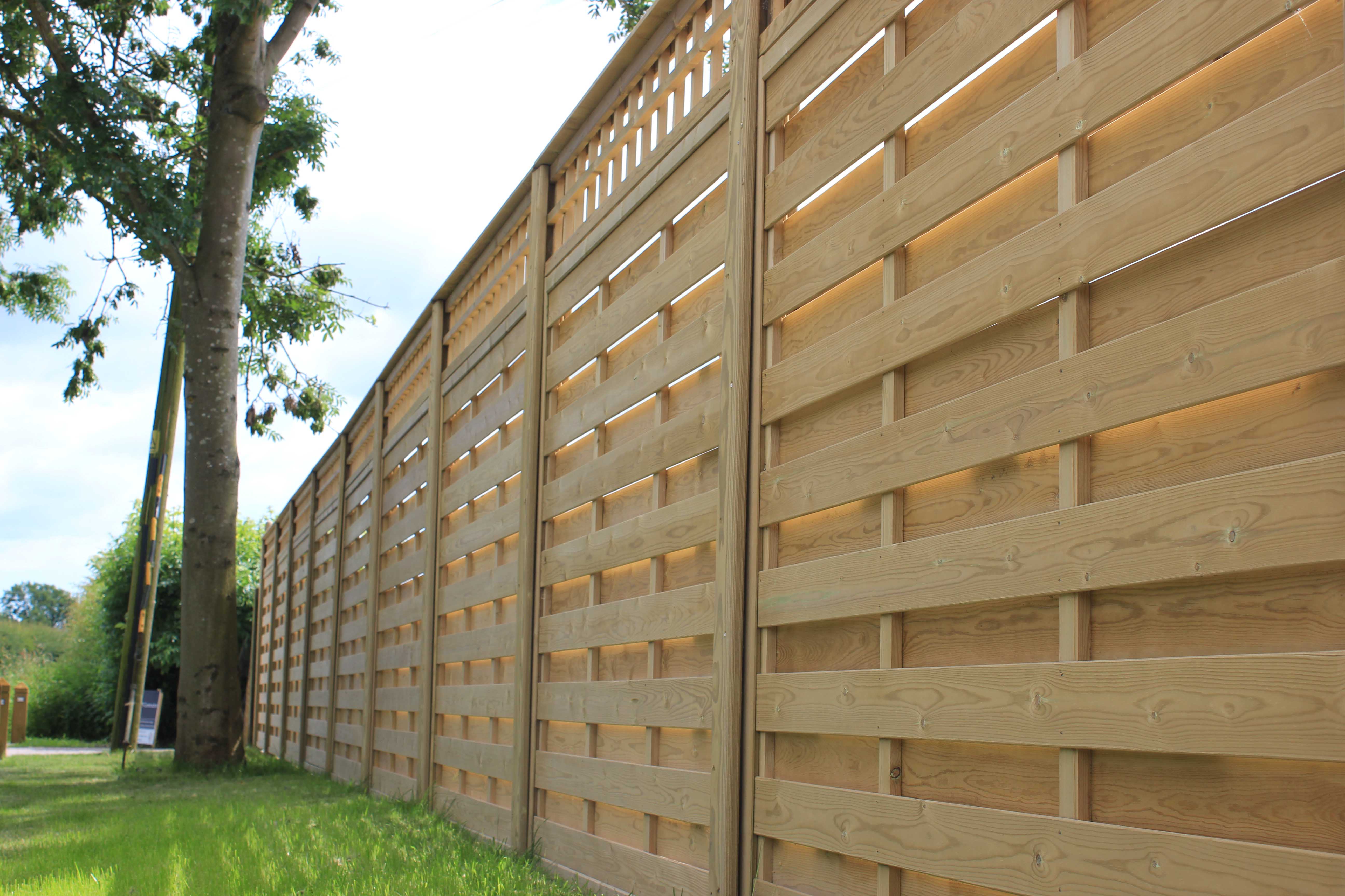 Horizontal Hit And Miss Fence Panels Jacksons Fencing For many people privacy fence designs are probably what they really want when they first think of fence styles and fence installation and a stockade fence might be the. horizontal hit and miss fence panels