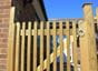 Mitre front garden gate