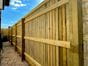 Traditional Featherboard Fence Rear