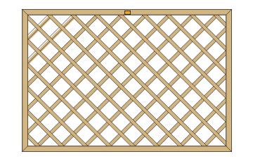 Diamond trellis
