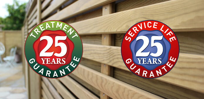 Jacksons 25 year guarantee
