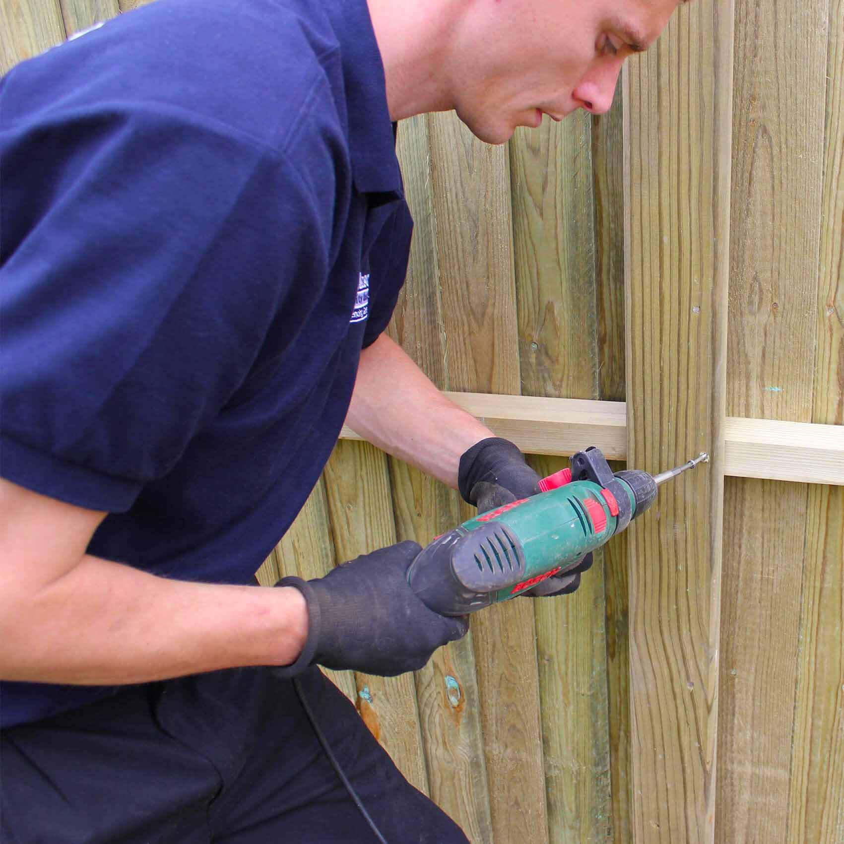 wind resistant fence post