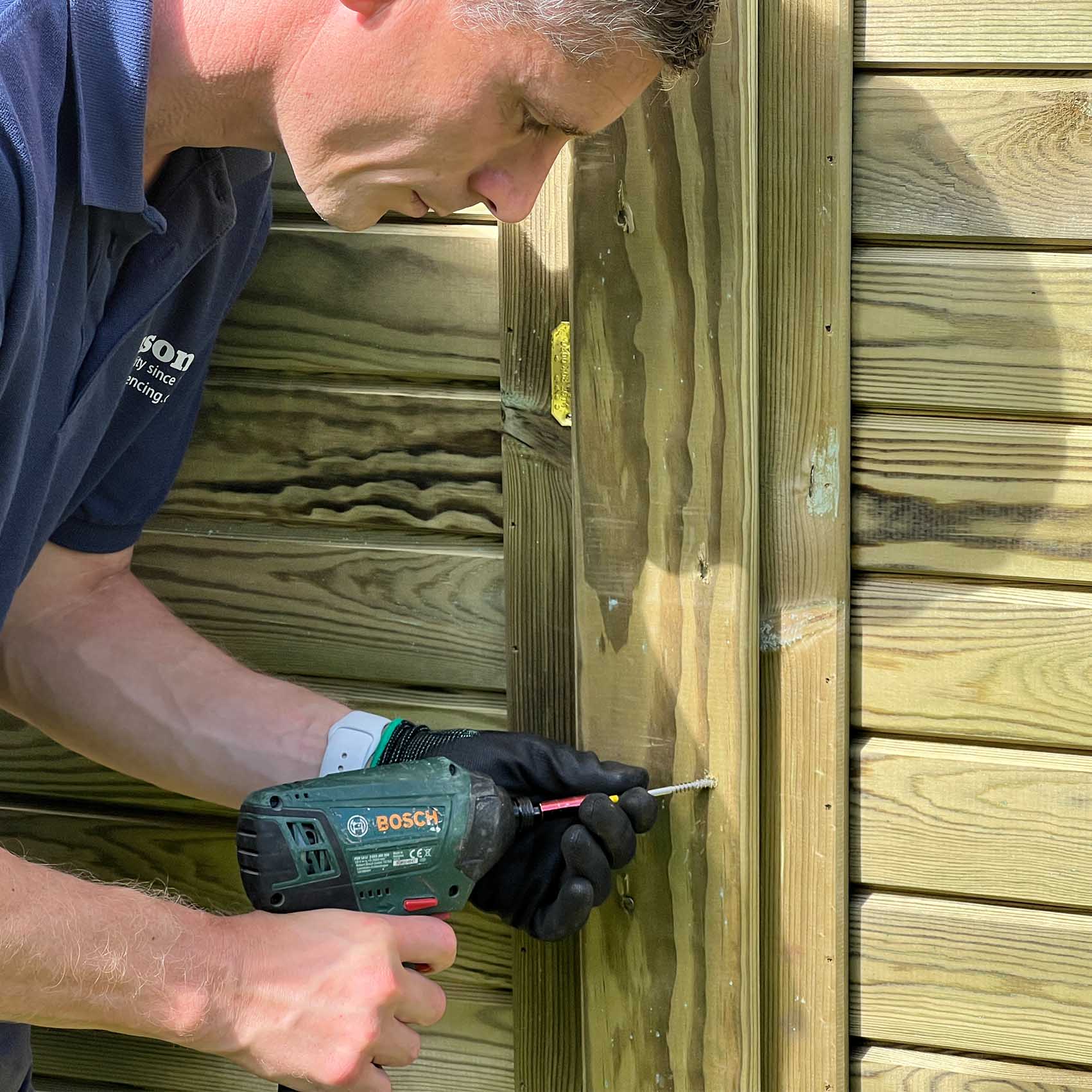 A Fence Exposed to Strong Winds Jacksons Fencing