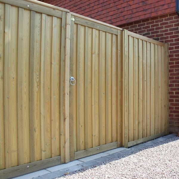 Chilham Boarded garden gate