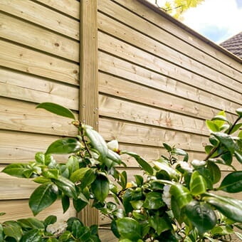 Shadowline solid privacy fence panel