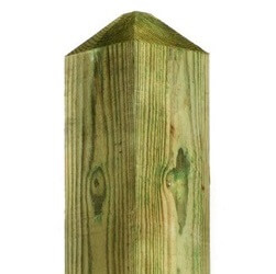 Heavy Garden Gate Post