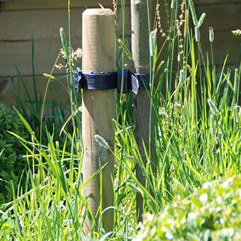 Tree stake tie