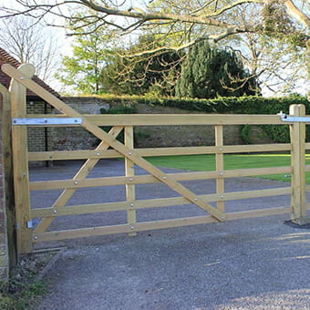 Traditional entrance gate