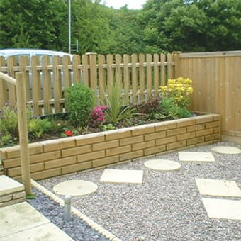 Jakwall Treated Landscape Timbers