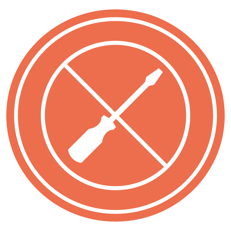 Hidden Tamper Proof Connectors and Fixings