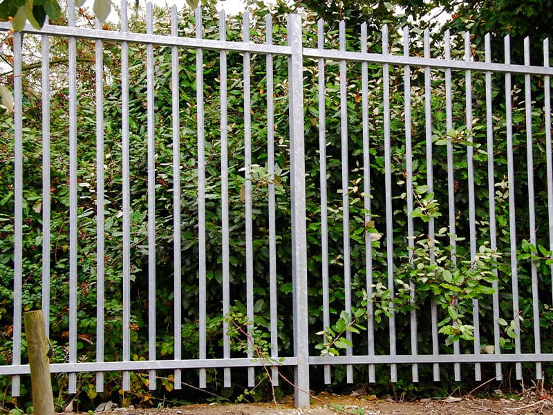Barbican galvanised intermediate post