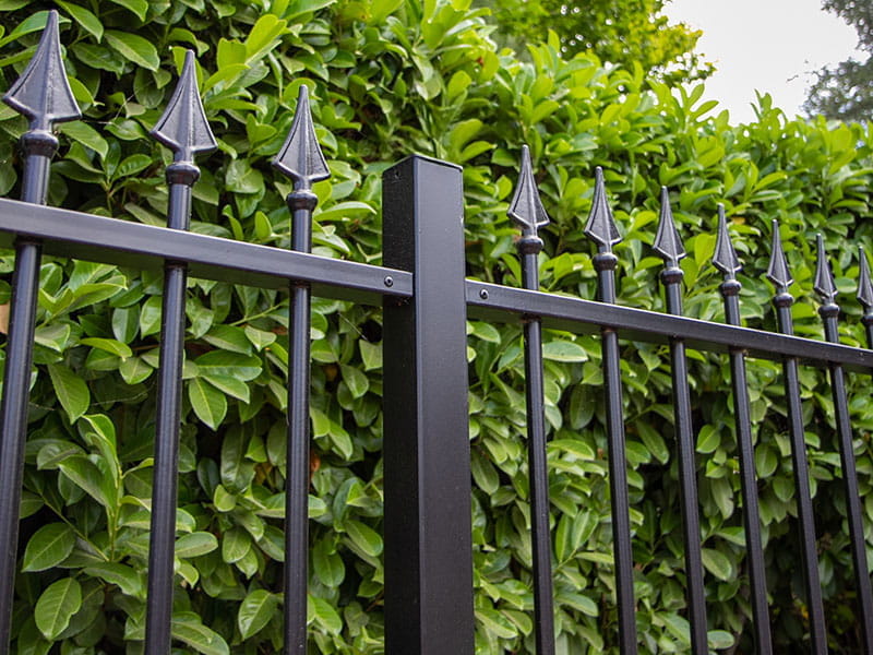 Ornamental railing post