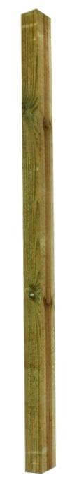 Intermediate fence post