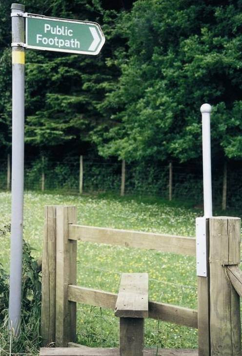 Stile wth extension handle