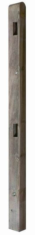 post for picket fencing