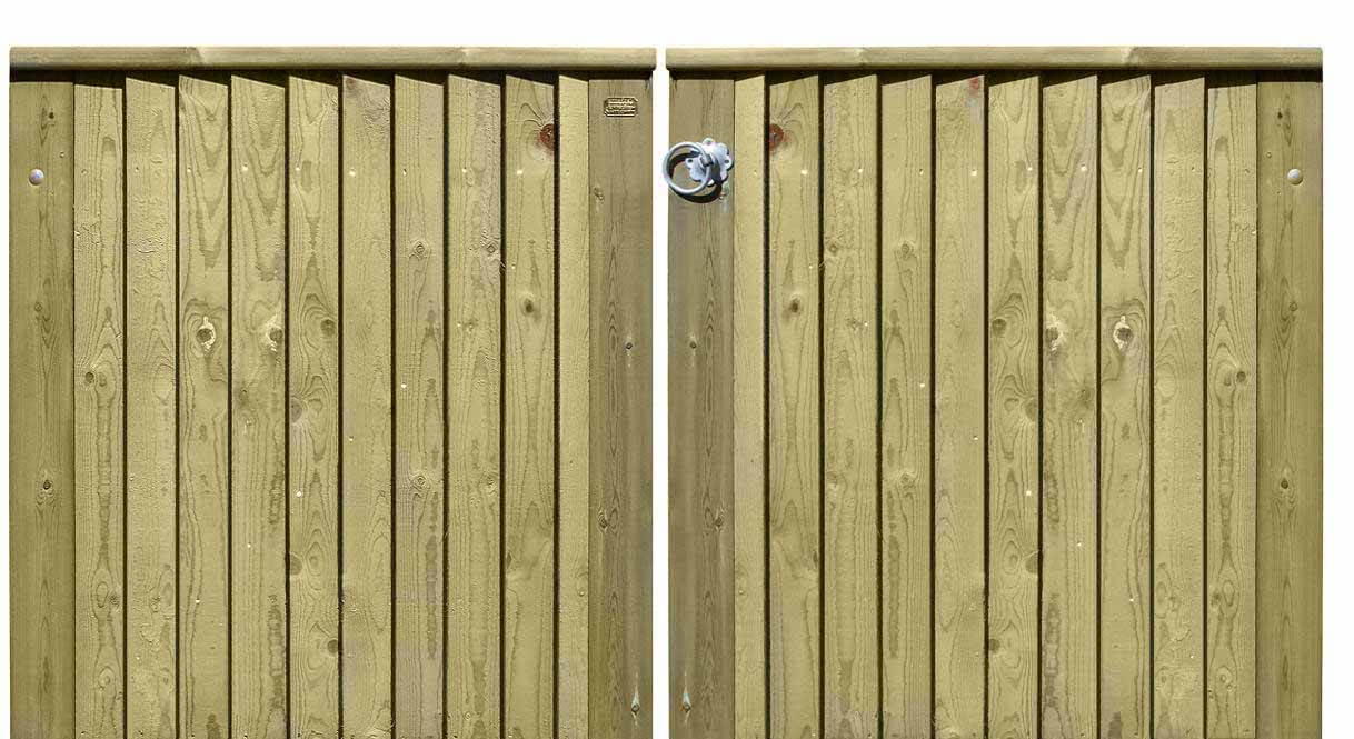 Pair of Featherboard Gate