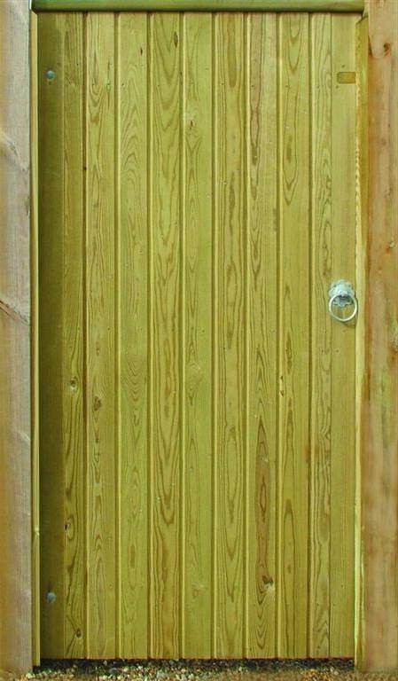 Privacy timber gate