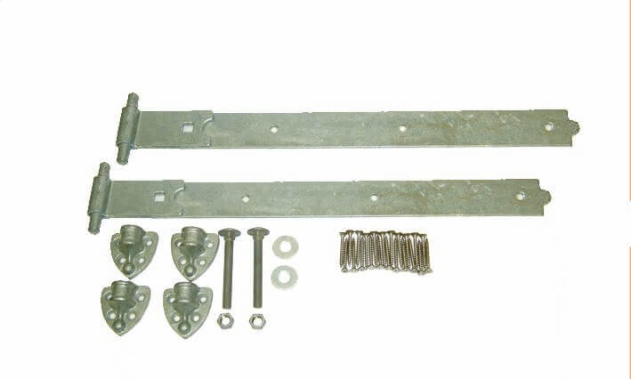 Reversible Hook and Band Gate Hinge Set