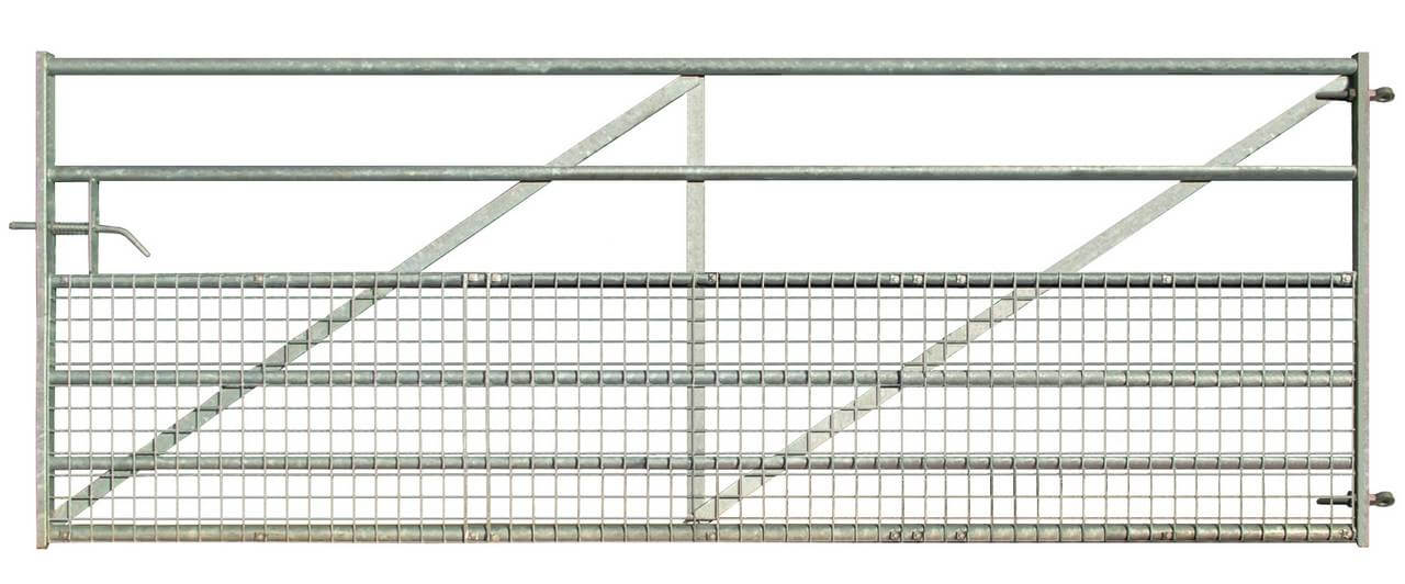 Welded Mesh Clad Metal Field Gate