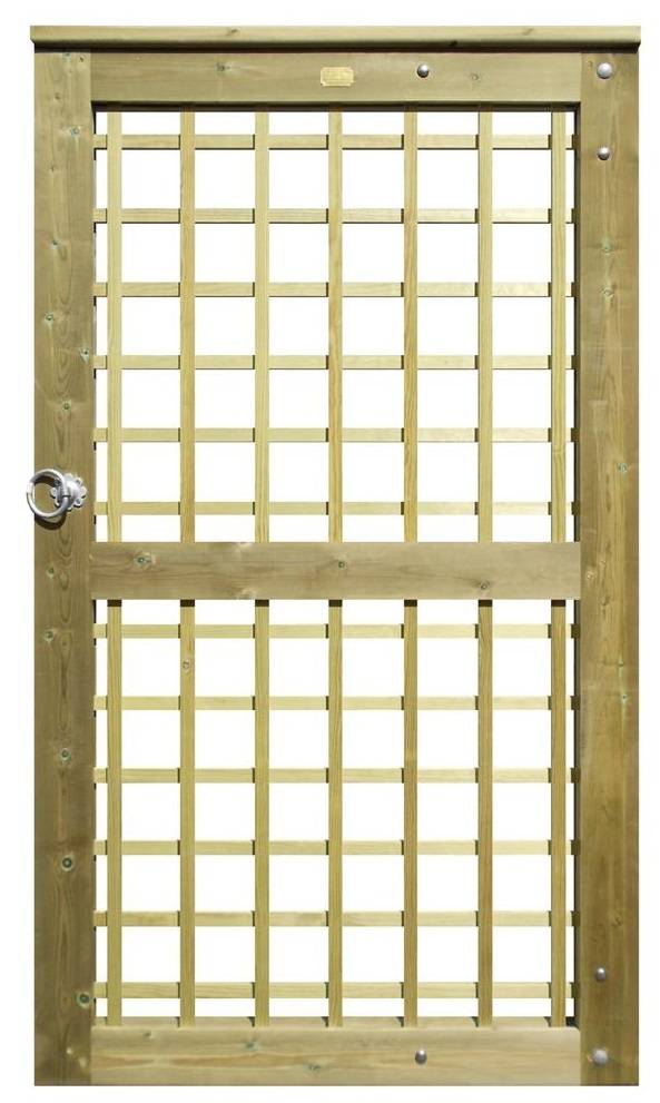 Square Trellis Premier Garden Gate