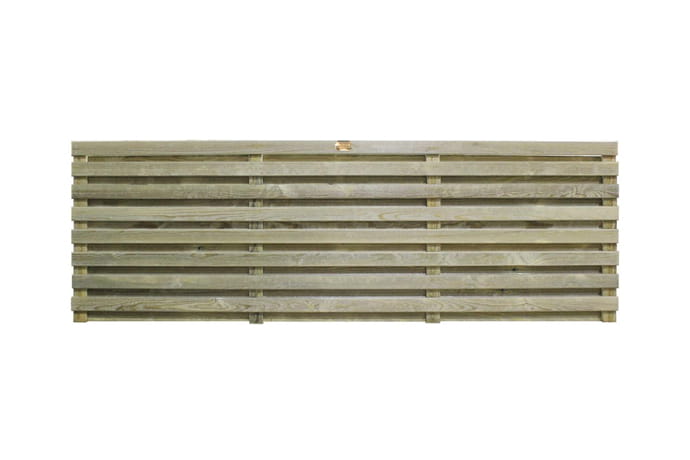 Frameless Venetian Hit and Miss Panel
