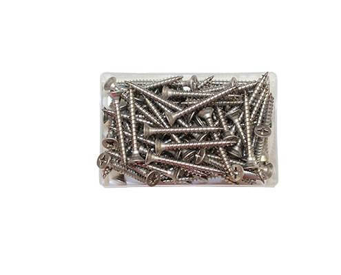 Stainless steel 40x5mm fencing screws. Pack of 200