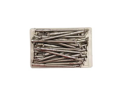 Stainless steel screws 75x5mm for fencing. Pack of 200