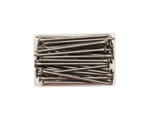 Stainless steel 90x5mm fencing screws. Pack of 10