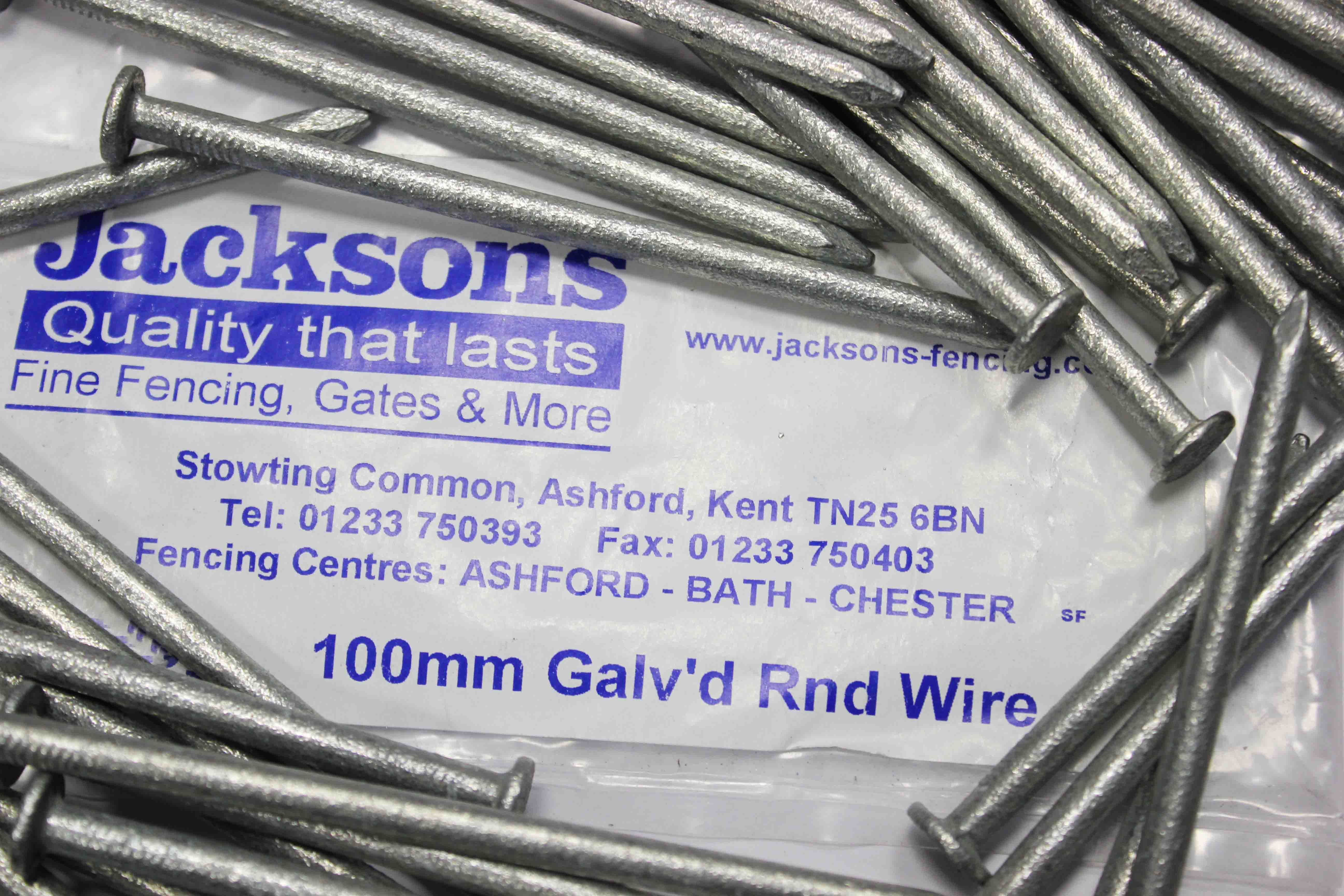 Galvanised 100mm 4 inch nails