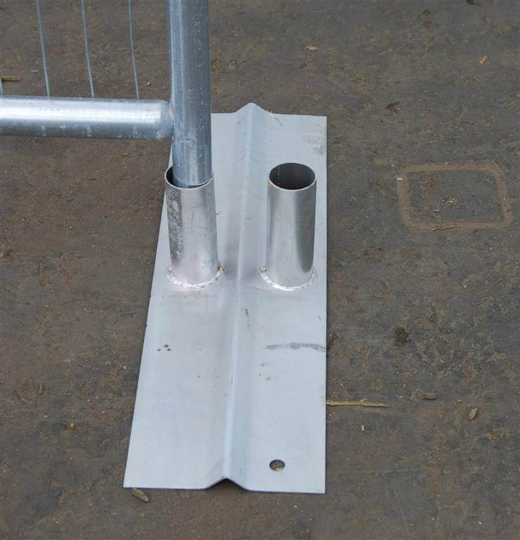 Temporary Fencing Metal foot 050171