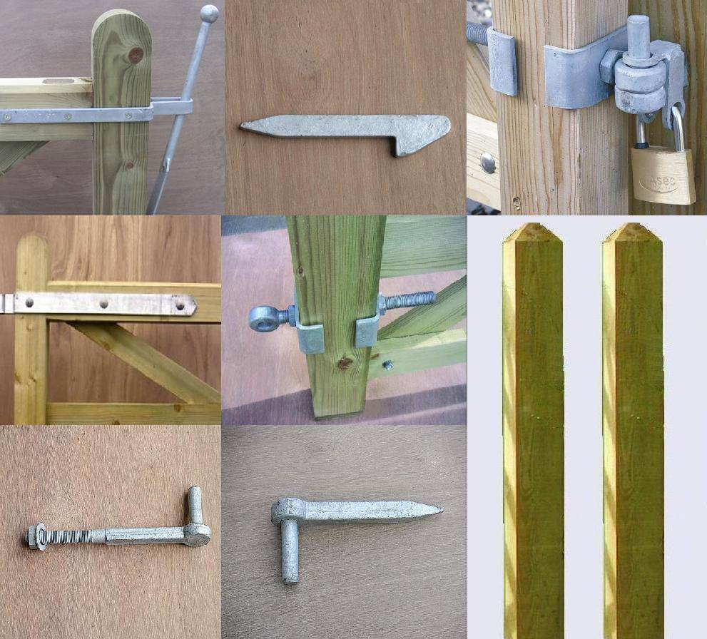 Gate fixings