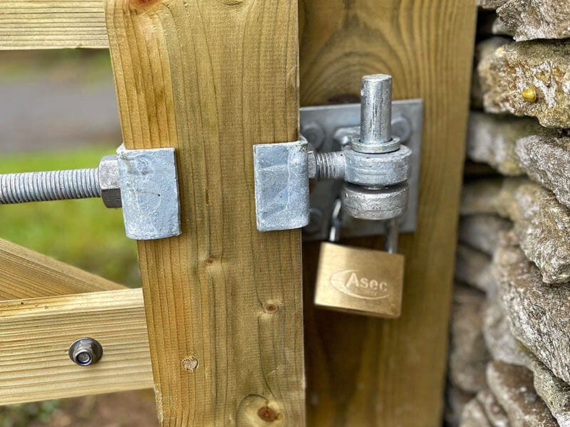 Field Gate lock