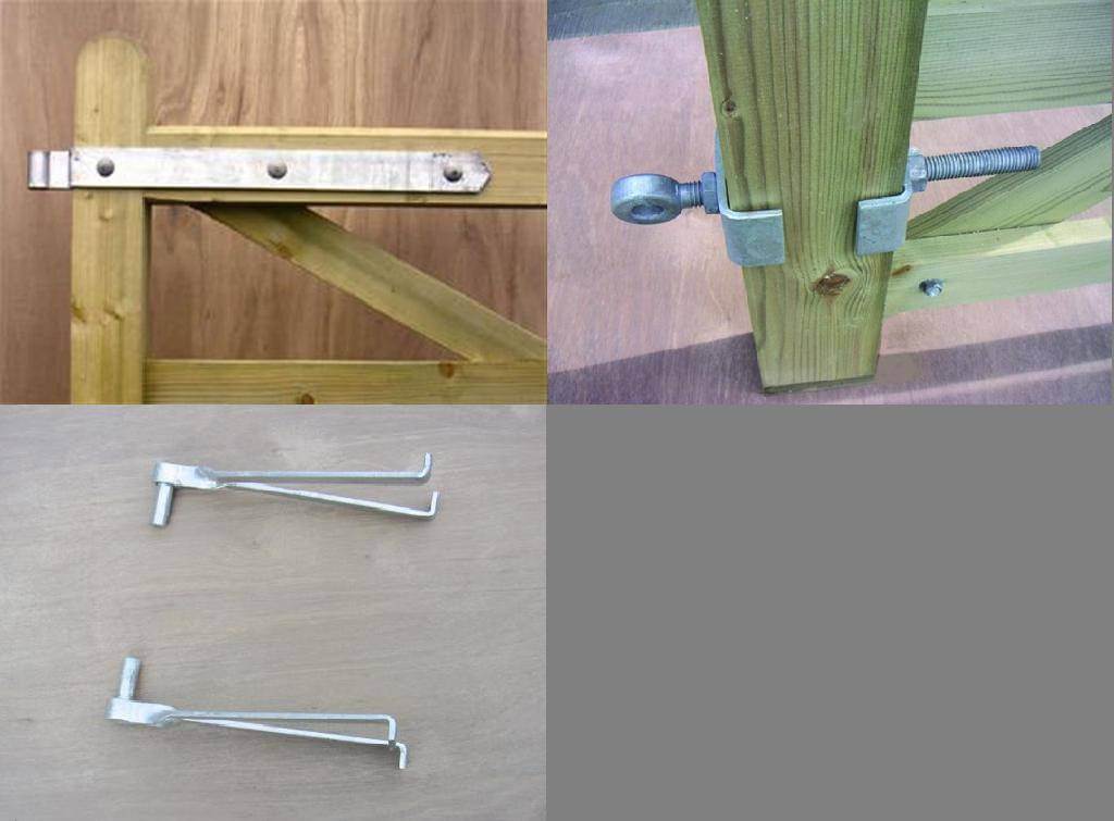 Field Gate Hinge Set