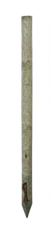 All round peeled fencing stake