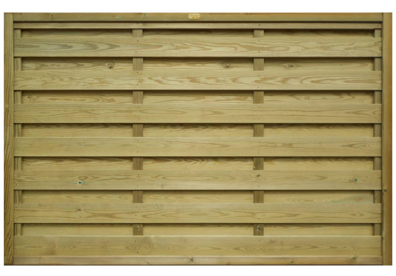 Hit and Miss Horizonal Timber Fence Panel 1220mm