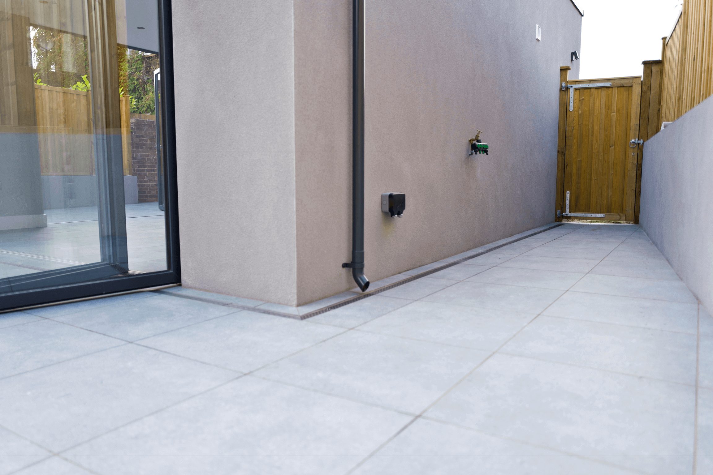 Rear of Chilham garden gate