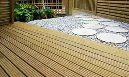 Standard timber decking