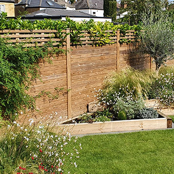 Canterbury combi fence