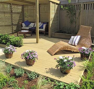 Timber decking